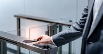 Access control system in action